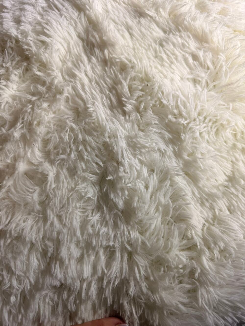 white rug 36 x 60" throw rug soft comfy